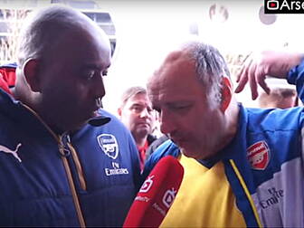 WATCH: Arsenal fan lets us kno...